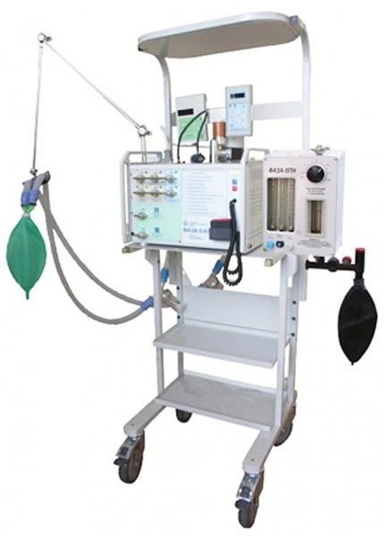 Apparat IVL Faza-21 na podstavke s narkoznoy pristavkoy