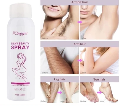 Kingyes tomonidan Depilator Sprey Silky Beauty Spray