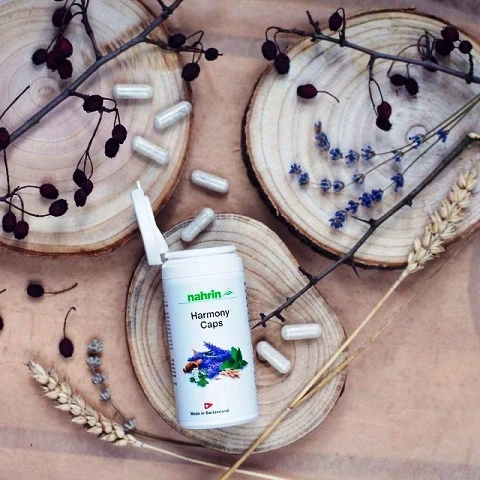 kapsulalar Garmoniya plyus pri menopauze i stresse, Swiss Nahrin, Shveysariya