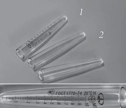 Probirki konicheskie graduirovannie