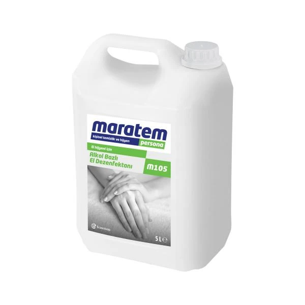 Maratem M105 ДЕЗИНФИЦИРУЮЩЕЕ СРЕДСТВО ДЛЯ РУК НА СПИРТНОЙ ОСНОВЕ 5 л