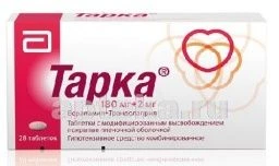 ТАРКА 0,18/0,002 таблетки N28
