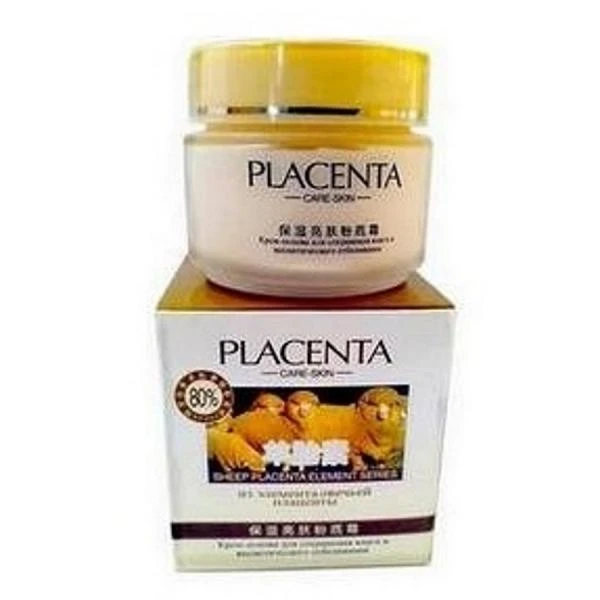 Крем для лица Placenta питательный, отбеливающий, Белый