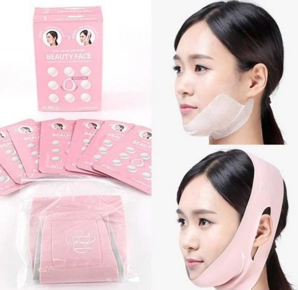 Маска бандаж для подтяжки лица Rubelli Beauty Face