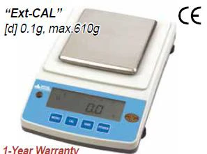 Visokotochnie sifrovie laboratornie vesi, maks. 610 g, d=0,01 g, 230V, Ba610