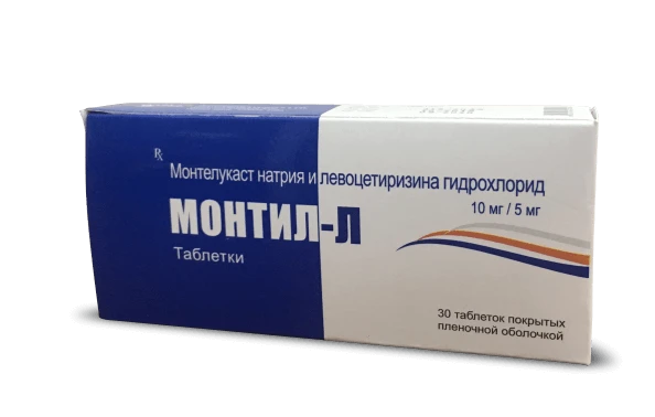 MONTIL L tabletkalari 10mg/5mg N30