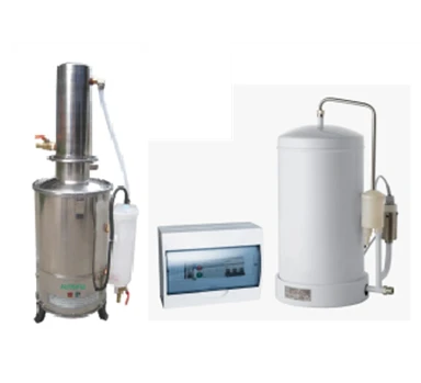 Turli hajmdagi suv distilleri