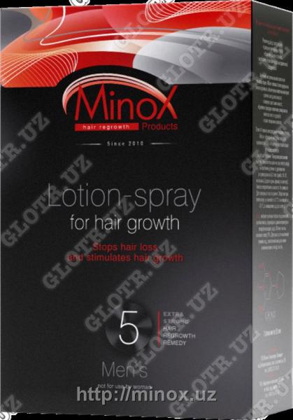 Minox 5% Los’on, erkaklarning soch to’kilishiga qarshi