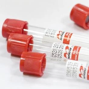 Vakuumnie probirki Improvacuter s aktivatorom svertivaniya i gelem (krasnaya krishka)