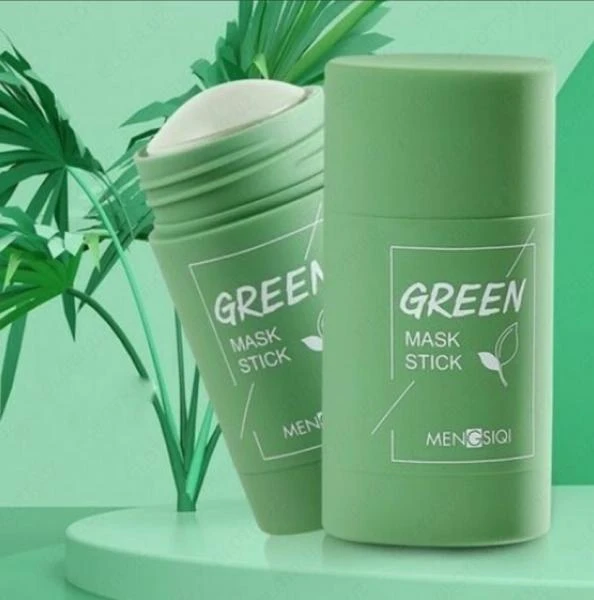 Green Mask  qora nuqtalardan yuz uchun maskasi