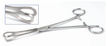 Щипцы геморроидальные прямые