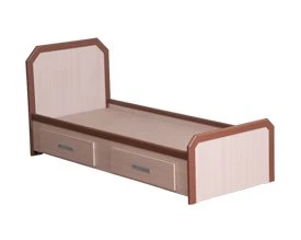 Krovat derevyannaya K-3