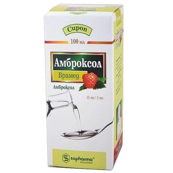AMBROKSOL VRAMED sirop 100 ml 0,015/5 ml