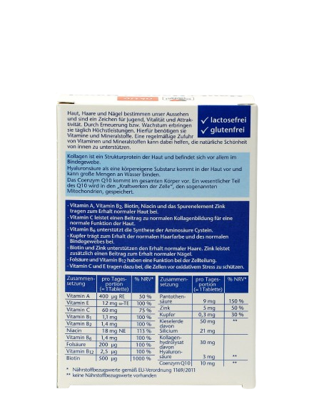 ДОППЕЛЬГЕРЦ АКТИВ КОЖА+ВОЛОСЫ+НОГТИ таблетки N30