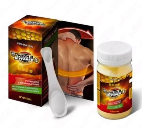 Pchela i muravey balzam-gel bo'g'inlar uchun