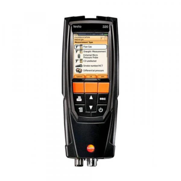 Gazoanalizator Testo 320 s N2 kompensasiey