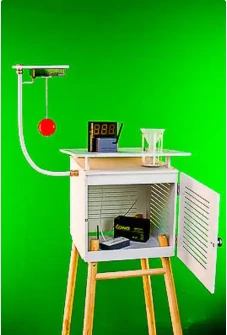 #710.Лаборатория цифровая Школьная метеостанция (метеобудка с комплектом датчиков)