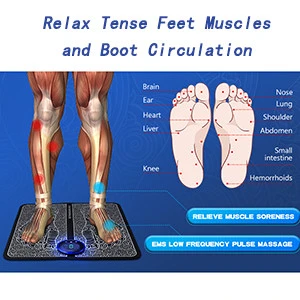 Тренажёр-миостимулятор EMS Foot Massager, для мышц ног и стоп