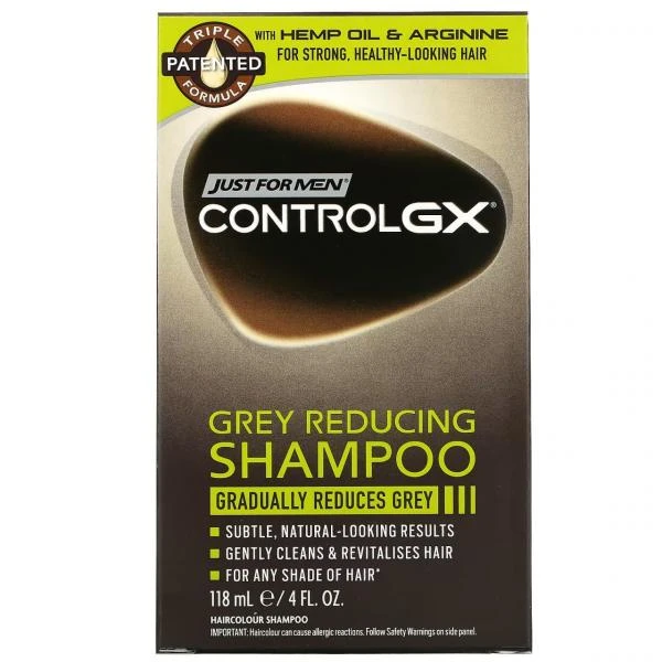 Faqat erkaklar uchun, Control GX, Greyga qarshi shampun, 118 ml