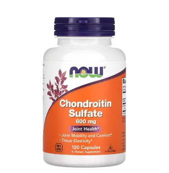 Сульфат хондроитина Now Foods, 600 мг, 120 капсул