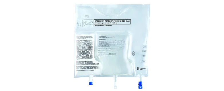KABIVEN PERIFERICHYeSKIY emulsiya 900Kkal 1026ml