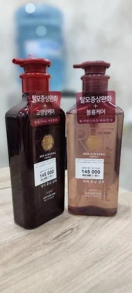 Soch to'kilishiga qarshi shampun Aekyung KERASYS Red Ginseng (женьшень)