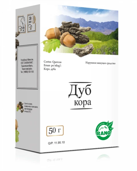 ДУБА КОРА сырье 100г