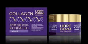 Librederm kollagen nochnoy krem dlya umensheniya morshin i vosstanovleniya uprugosti 50 ml