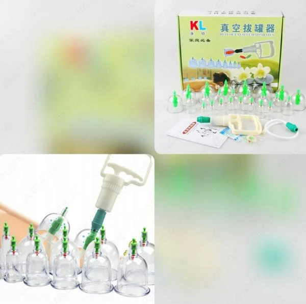 Набор вакуумных банок для хиджамы 24 шт.