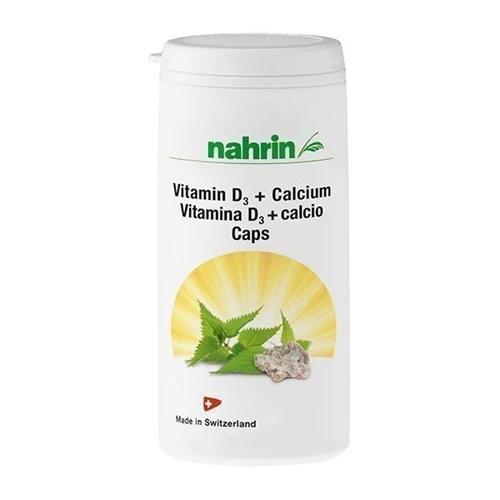 kapsulalar  Vitamin D3 + Kalsiy Swiss Nahrin, Shveysariya