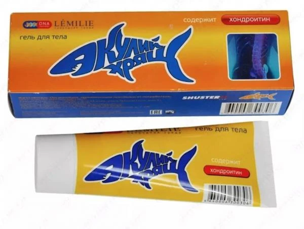 Chondroitin Shark xaftaga bilan tana gel