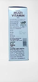 Мультивитаминный сироп Multi vitamin syrup Austro lab