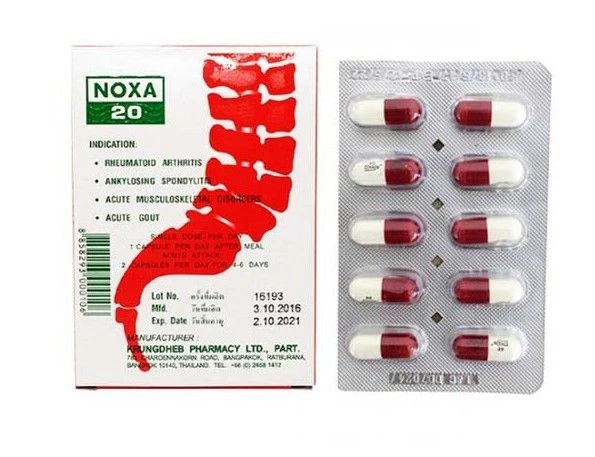 Noxa 20 qo'shimcha va o'murtqa og'riqni davolash uchun