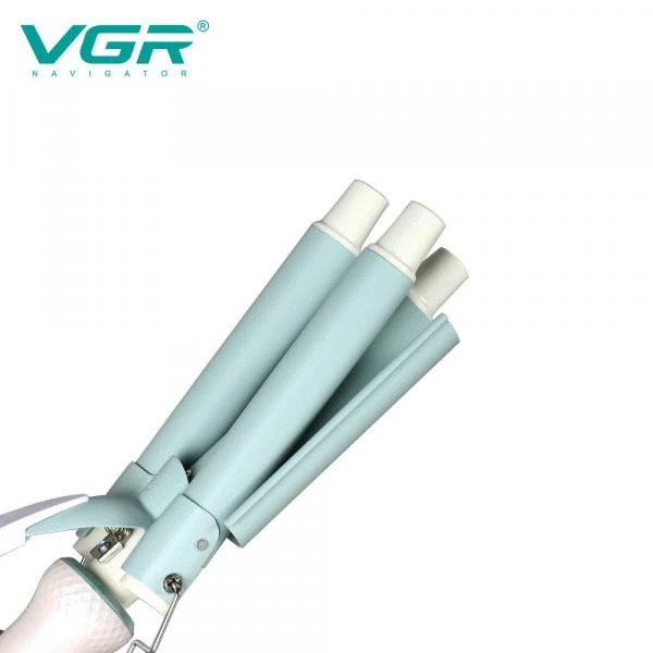 Professional 3-silindrovaya elektricheskaya ployka dlya volos VGR V-595