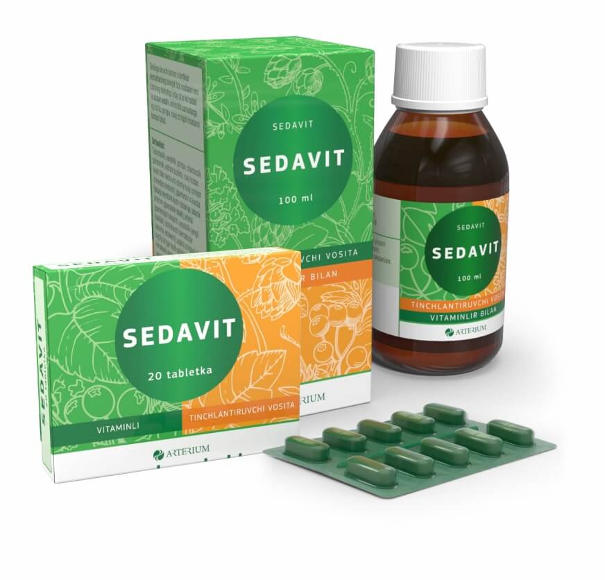 SEDAVIT tabletkalari N20