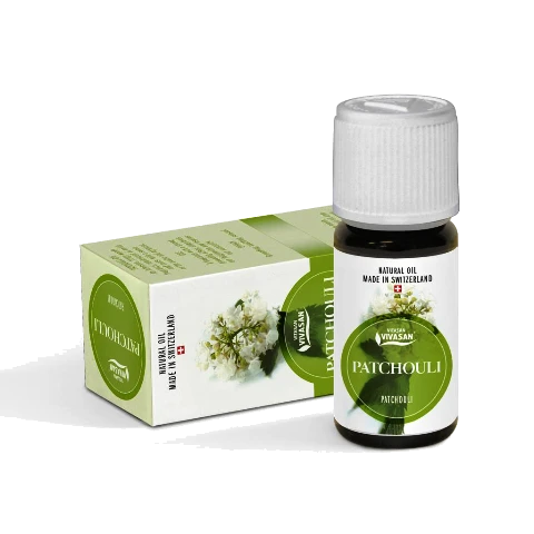 Efirnoe maslo Pachuli singapurskogo Vivasan, Shveysariya