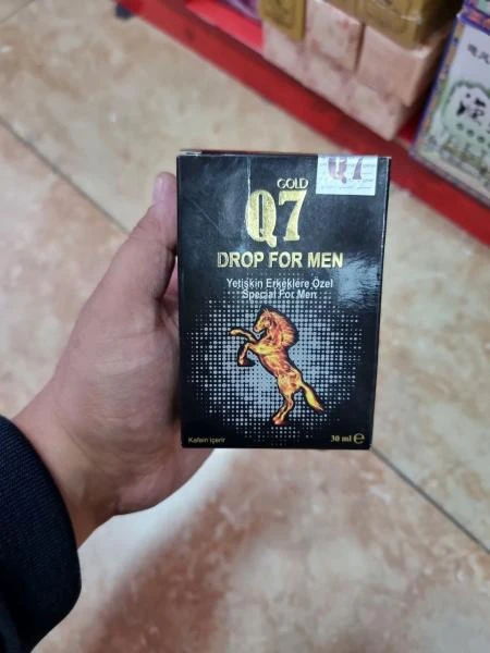 Gold Q7 erkaklar uchun hayajonli tomchilar