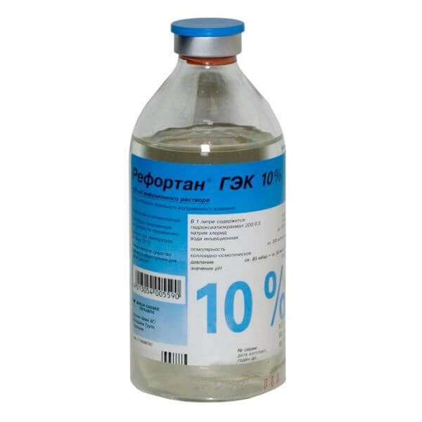 REFORTAN N infuziya uchun eritma 250ml 6% N10