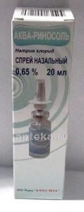 AKVA RINOSOL sprey nazalniy 20ml 0,65%