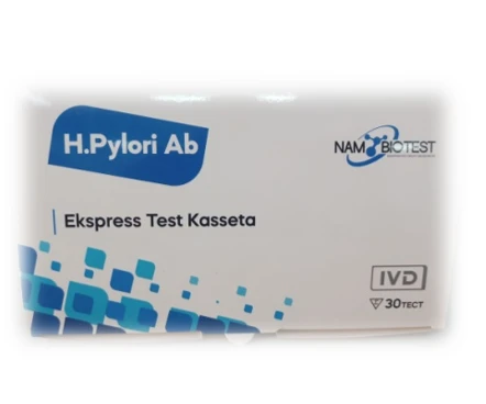 Helicobacter pylori H.pylori Ab ga antikorlar uchun tezkor test