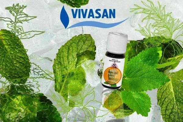 Эфирное масло Мяты перечной, Vivasan, Швейцария