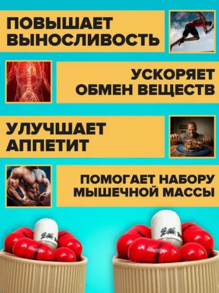 Капсулы Sam yun Wan для набора веса