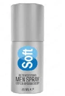 SOFT MEN SPRAY Erkaklar uchun sprey-prolongator, 20 ml.