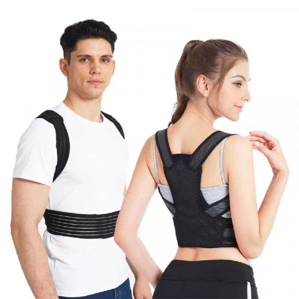 Корсет для спины (корректор осанки) черного цвета