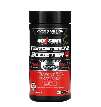 Добавка для увеличения выработки тестостерона Six Star, Elite Series, 60 капсул