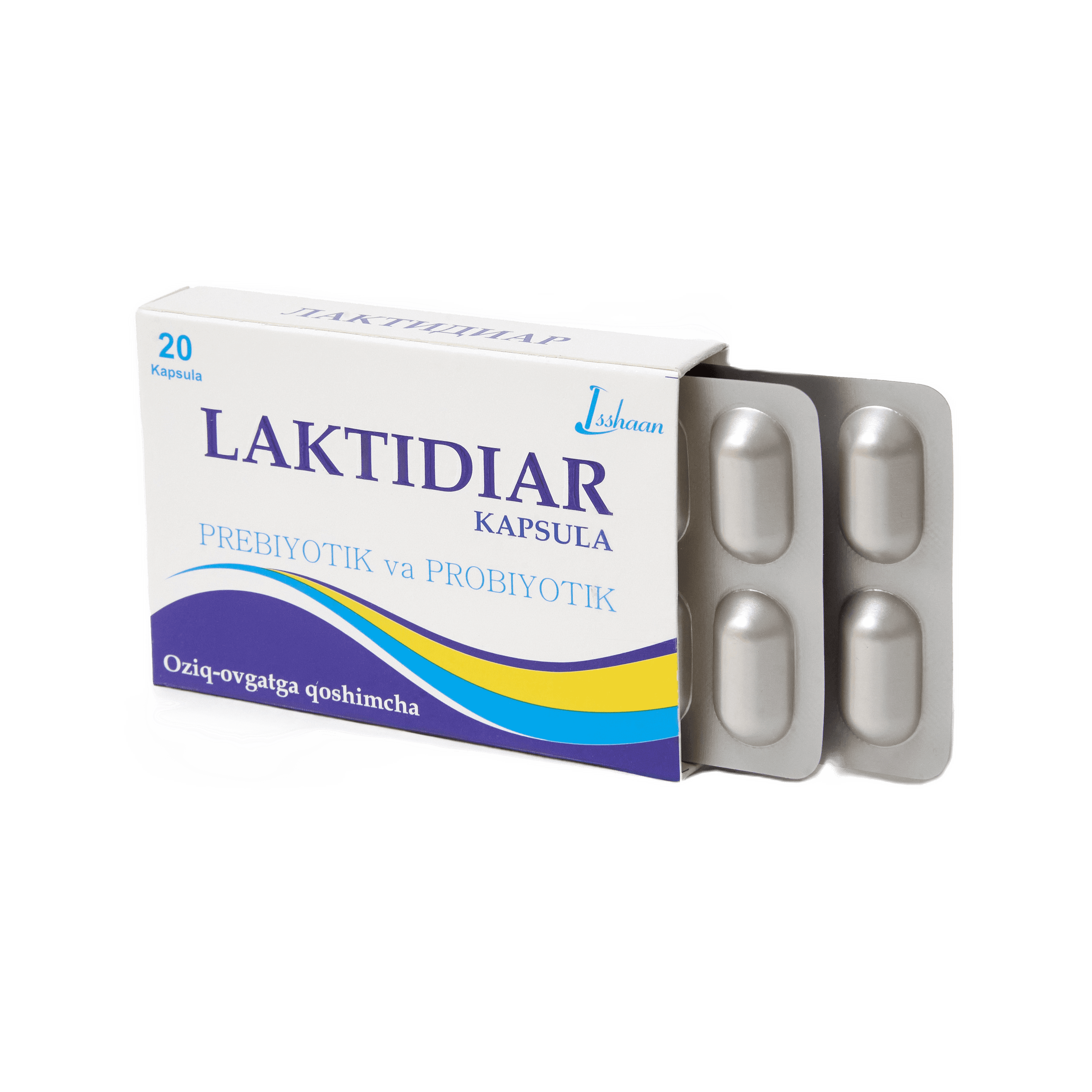 LAKTIDIAR kapsulalar N20