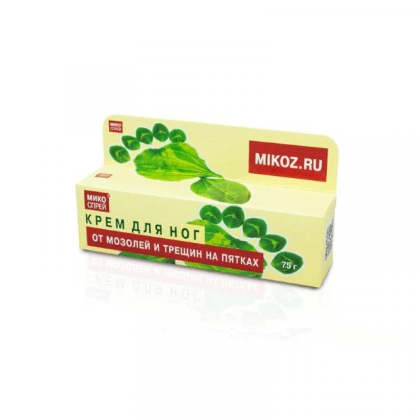 Kallus va yoriqlar uchun oyoq kremi 75m "Mikospray"