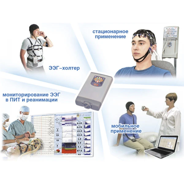 Elektroensefalografa-registrator «Ensefalan-EEGR-19/26» s video xolterom