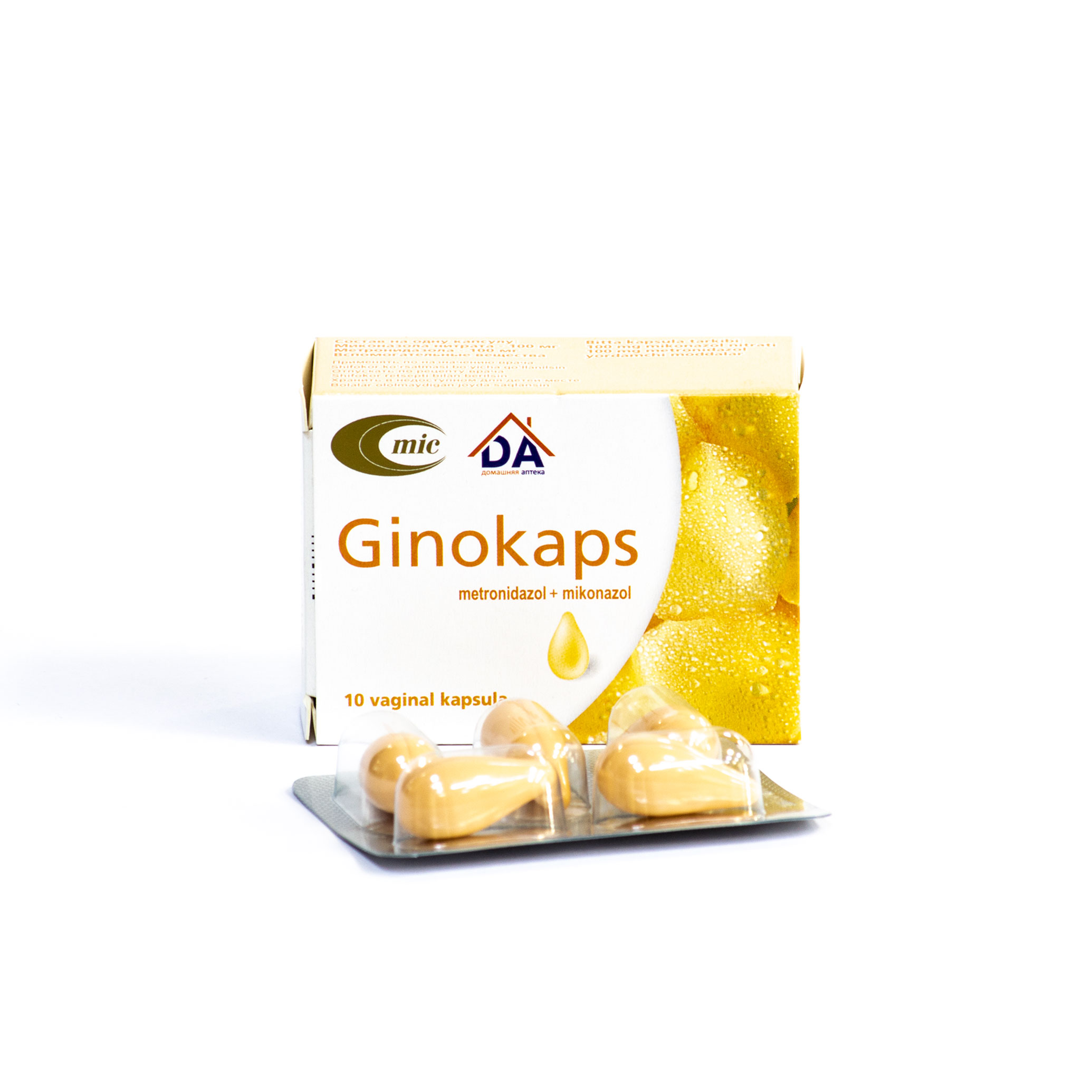 GINOKAPS kapsulalar 100mg/100mg N10