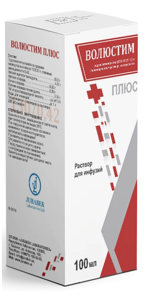 VOLYUSTIM PLYUS infuziya uchun eritma 250ml